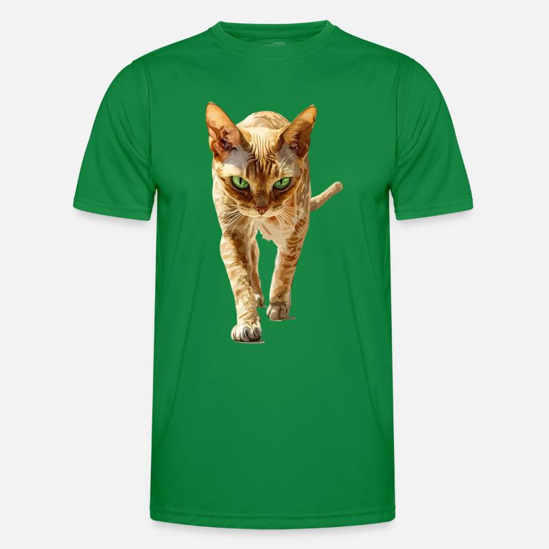 Devon Rex Männer Funktions-T-Shirt