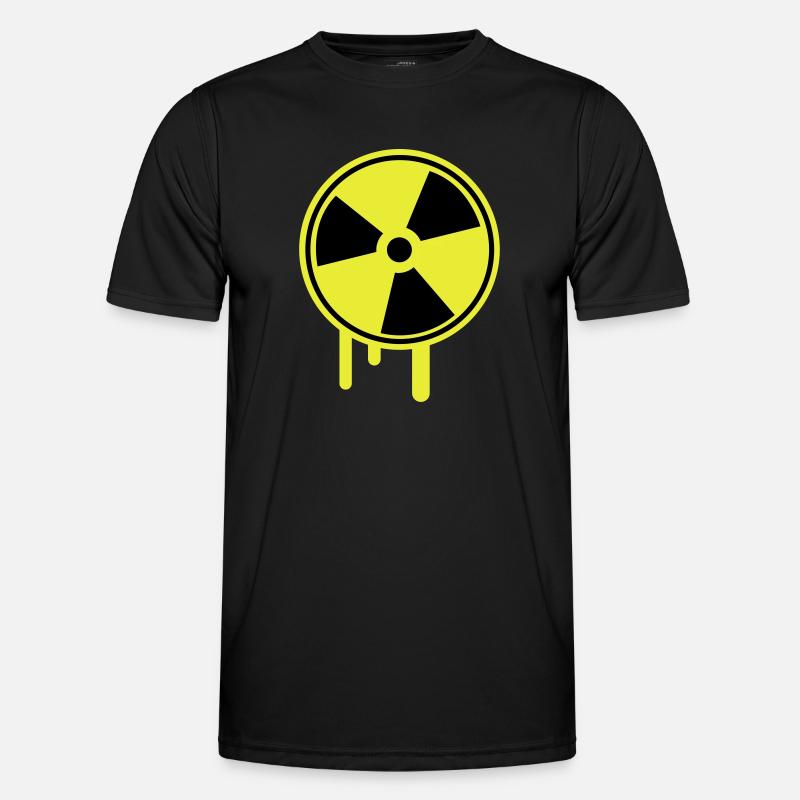 atom_symbol_1_f2 Männer Funktions-T-Shirt
