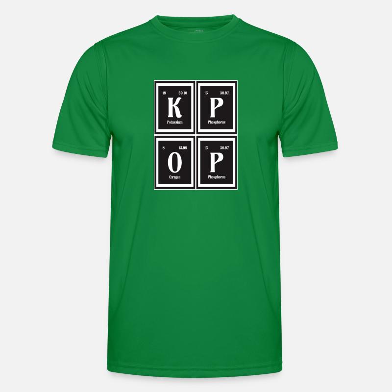 K-Pop - Periodensystem der Elemente Männer Funktions-T-Shirt