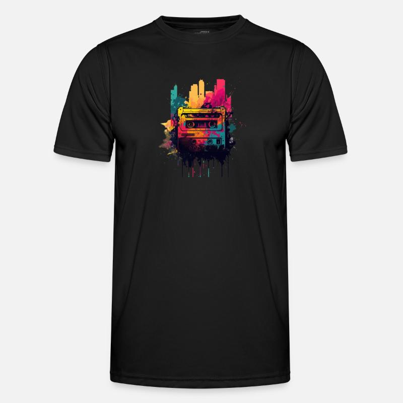 Retro Mixtape Men's Functional T-Shirt