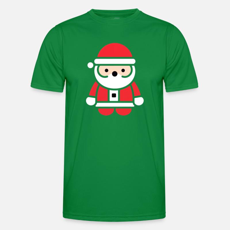 Weihnachtsmann Männer Funktions-T-Shirt