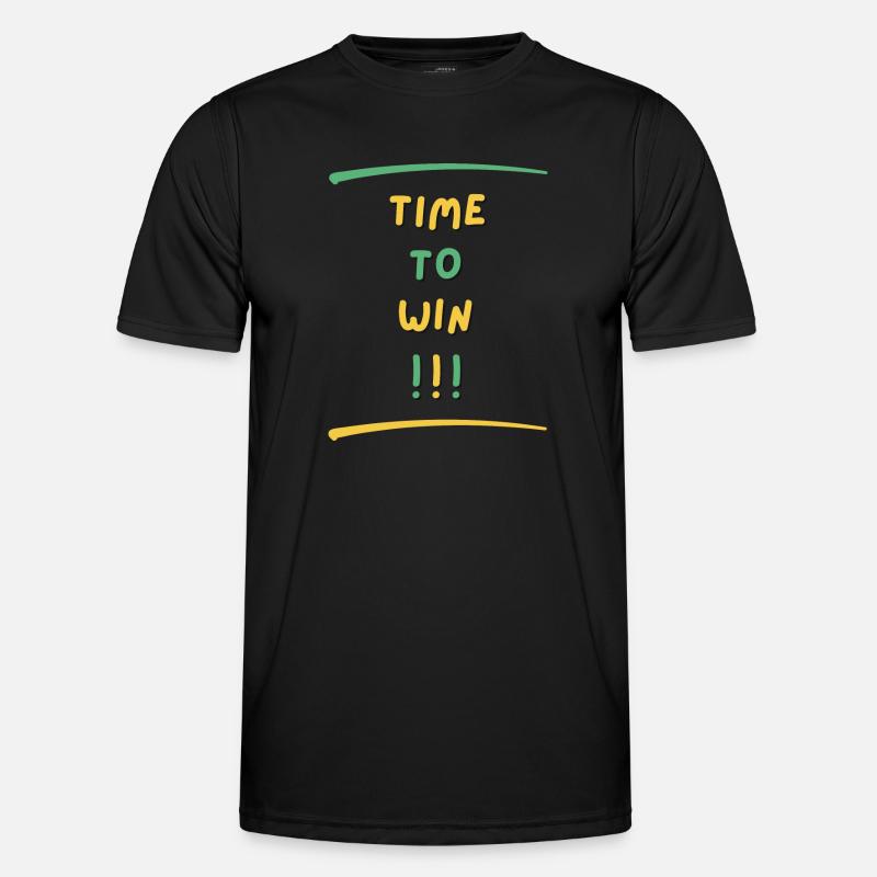 TIME TO WIN Männer Funktions-T-Shirt