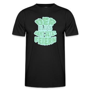 Élie Élie - T-shirt sport Homme - noir - Devant - AI Model Male 178 dark (178cm)