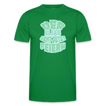 Elias Elias - Männer Funktions-T-Shirt - Kelly Green - Vorne - AI Model Male 178 dark (178cm)