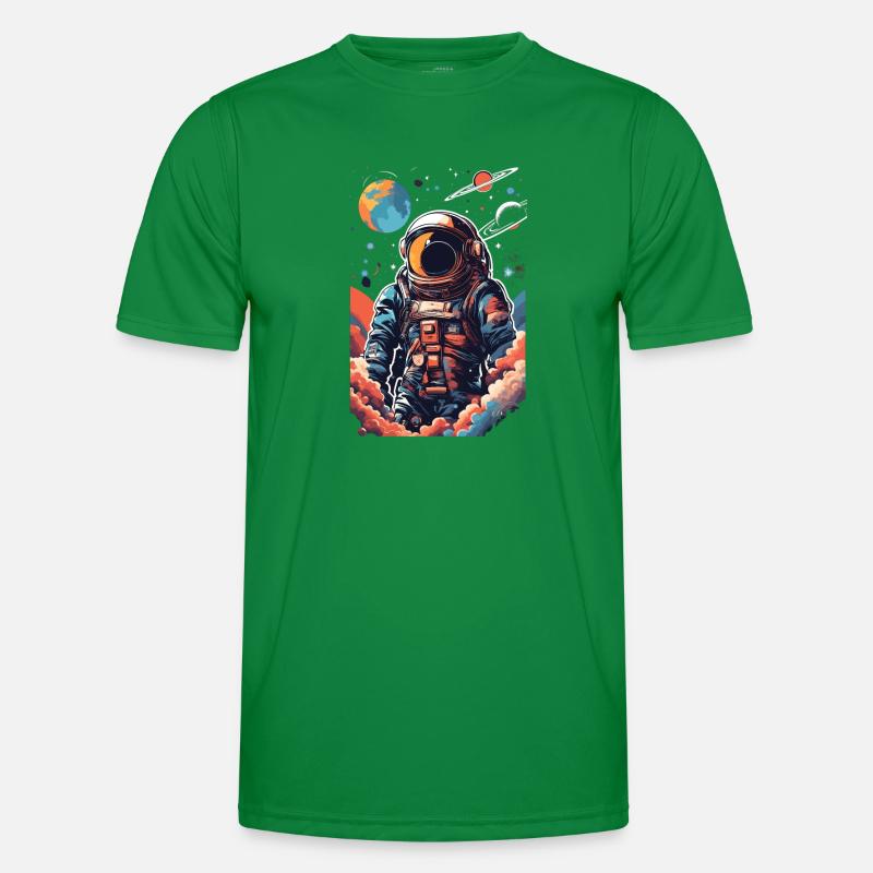 Astronaute cool dans l’espace T-shirt sport Homme