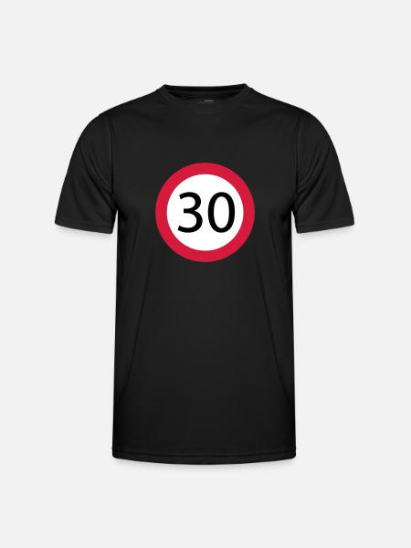 30 - Men's Functional T-Shirt - black