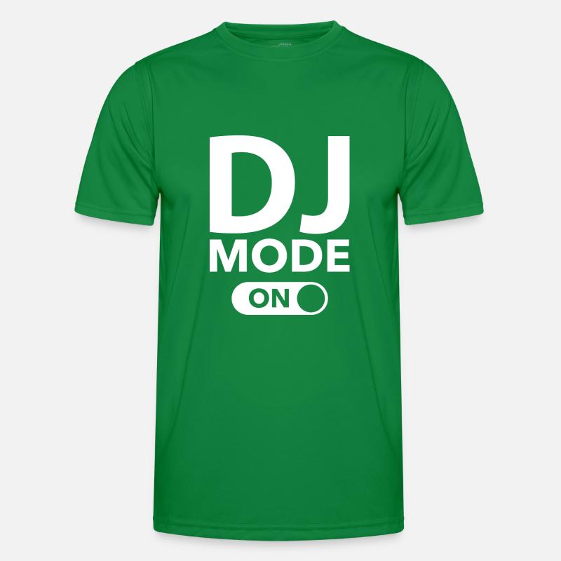 DJ-Modus ein Männer Funktions-T-Shirt