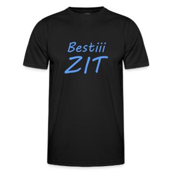 BESTIII CITATION - T-shirt sport Homme - noir - Devant - AI Model Male 178 dark (178cm)