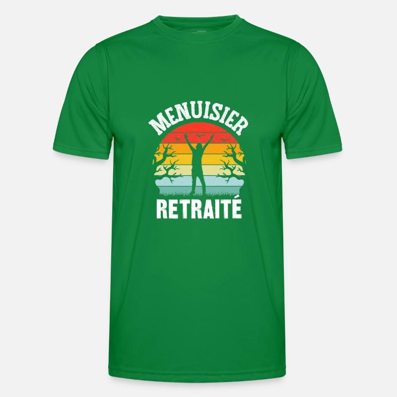 menuisier retraité T-shirt sport Homme