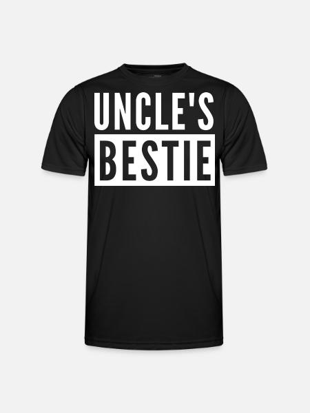UNCLE'S BESTIE - Men's Functional T-Shirt - black