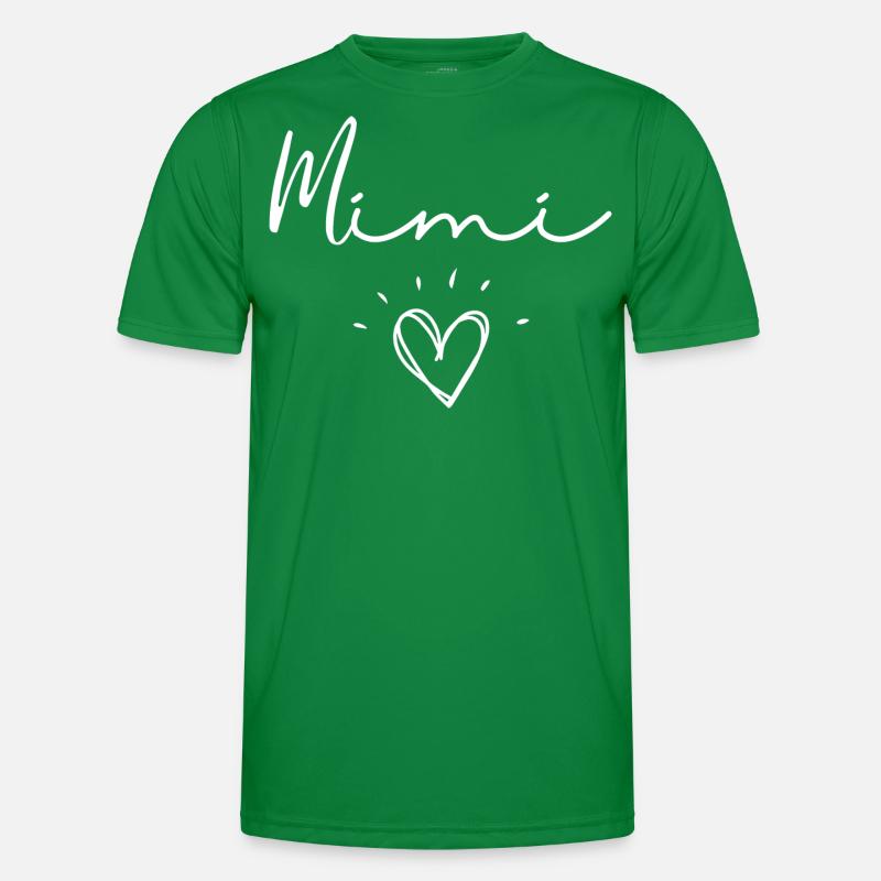 Mimi. mimi Geschenk Männer Funktions-T-Shirt
