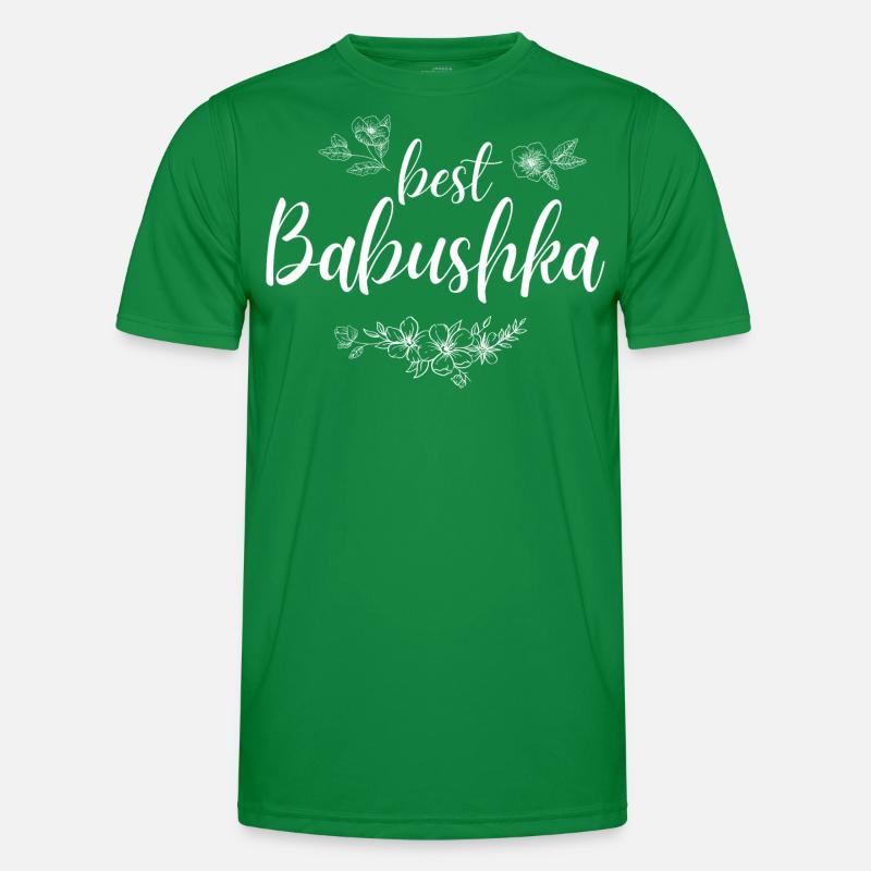 Beste Babuschka. Babuschka Geschenk Männer Funktions-T-Shirt