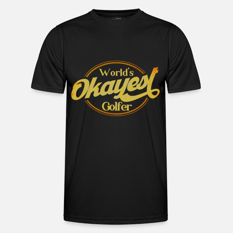 Golf Course Golfing Golf Gift Men's Functional T-Shirt