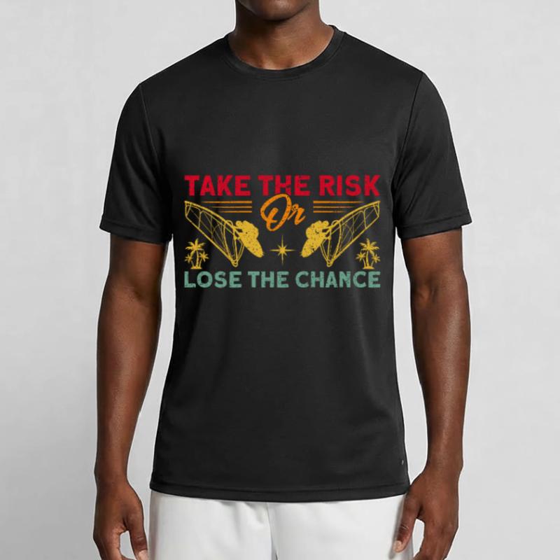 Surfer Nimm das Risiko oder verlier die Chance Männer Funktions-T-Shirt