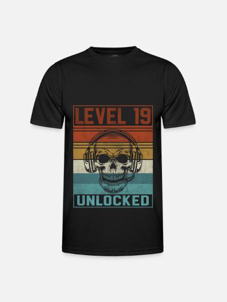 Gamer 19th Birthday - Men's Functional T-Shirt - black