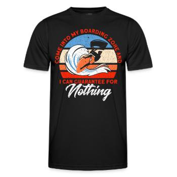 Kiteboarder Kitesurfer Kiten Kiteboard Cadeau - T-shirt sport Homme - noir - Devant - AI Model Male 178 dark (178cm)