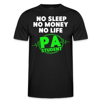 Vorklinik Studium Assistenzarzt Geschenk - Männer Funktions-T-Shirt - Schwarz - Vorne - AI Model Male 178 dark (178cm)