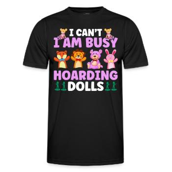 Collect Funny Collection Gift - Men's Functional T-Shirt - black - Front - AI Model Male 178 dark (178cm)