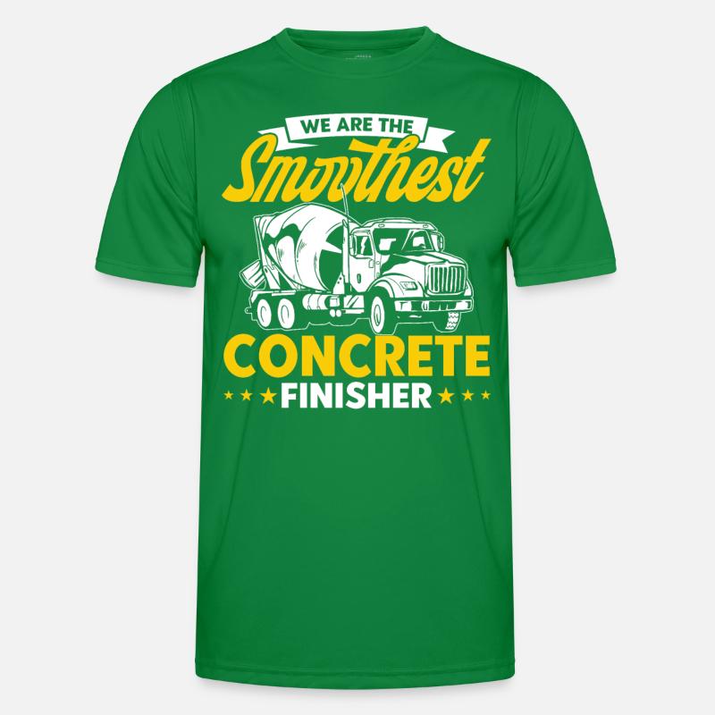 Cadeau de chantier de construction de béton de constructeur en béton T-shirt sport Homme