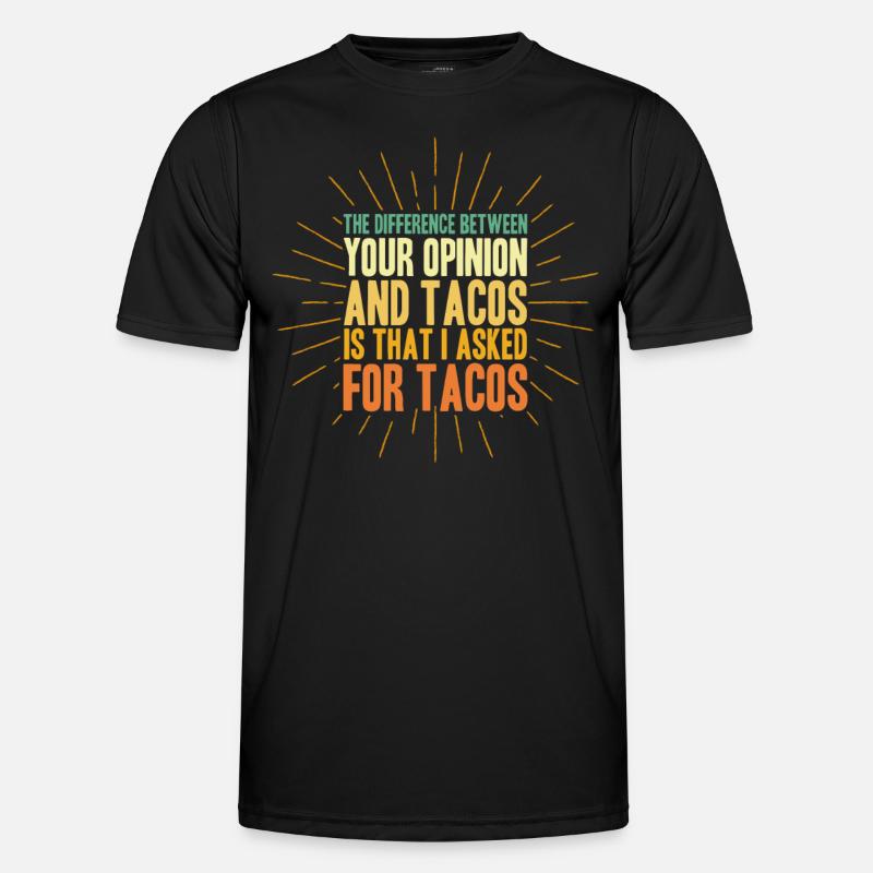 Sarcasm Sarcastic Irony Gift - Men's Functional T-Shirt - black