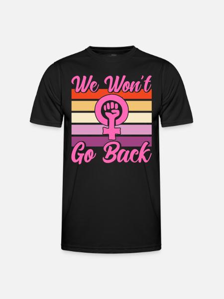 Gender equality Feminism Rec - Men's Functional T-Shirt - black