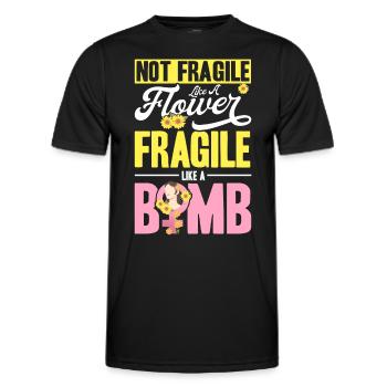 Gender equality Gender equality - Men's Functional T-Shirt - black - Front - AI Model Male 178 dark (178cm)