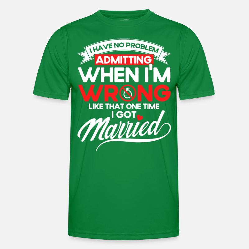 Ex Partner Scheidung Auflösung der Ehe Geschenk Männer Funktions-T-Shirt