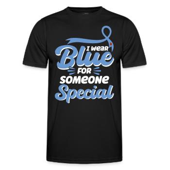Diabetes Awareness Diabetes Month Adolescent D - Men's Functional T-Shirt - black - Front - AI Model Male 178 dark (178cm)