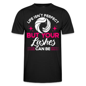 Kosmetik Kosmetiker Maskenbildner Geschenk - Männer Funktions-T-Shirt - Schwarz - Vorne - AI Model Male 178 dark (178cm)