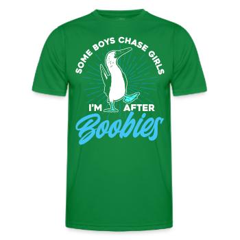 Birdwatcher Seabird Boobie Cadeau - T-shirt sport Homme - vert - Devant - AI Model Male 178 dark (178cm)