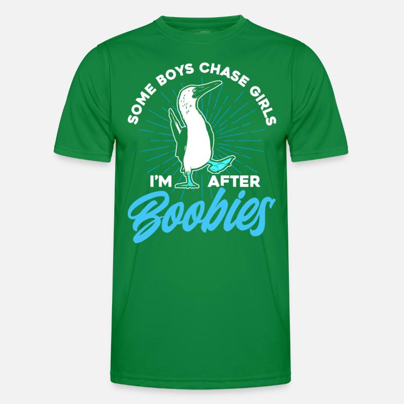 Vogelbeobachter Seevogel Tölpelvogel Geschenk Männer Funktions-T-Shirt