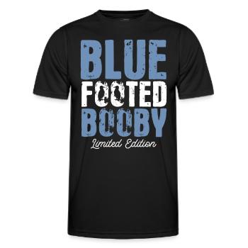Seevogel Tölpel Blaufußtölpel Geschenk - Männer Funktions-T-Shirt - Schwarz - Vorne - AI Model Male 178 dark (178cm)