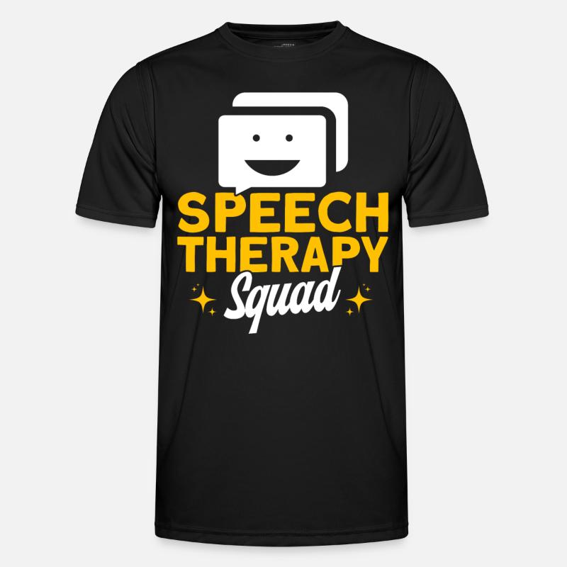 SLP Logopäde Therapie-Assistent Geschenk Männer Funktions-T-Shirt