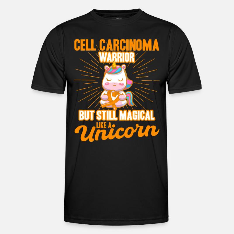 Carcinome cellulaire de soutien Carcinome cellulaire Conscience T-shirt sport Homme
