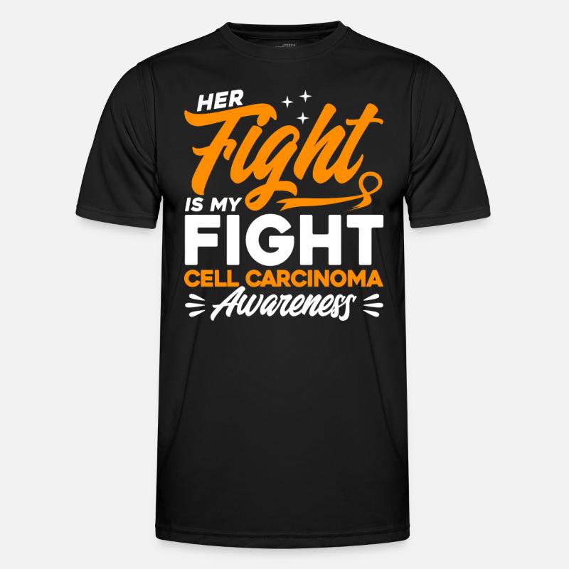 Cell carcinoma Surviving cell carcinoma support Men's Functional T-Shirt