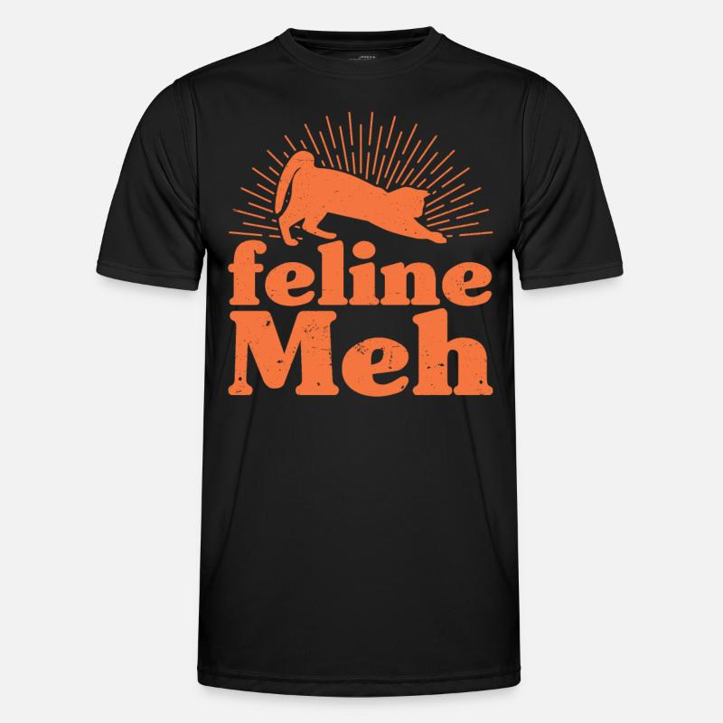 Katzeneltern Katze Katzen Sprüche Geschenk Männer Funktions-T-Shirt