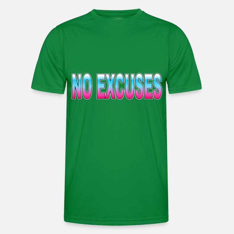 Pas d’excuses T-shirt sport Homme