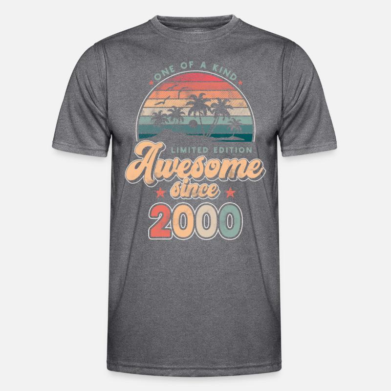 Geburtstag 2000 Palmen Männer Funktions-T-Shirt