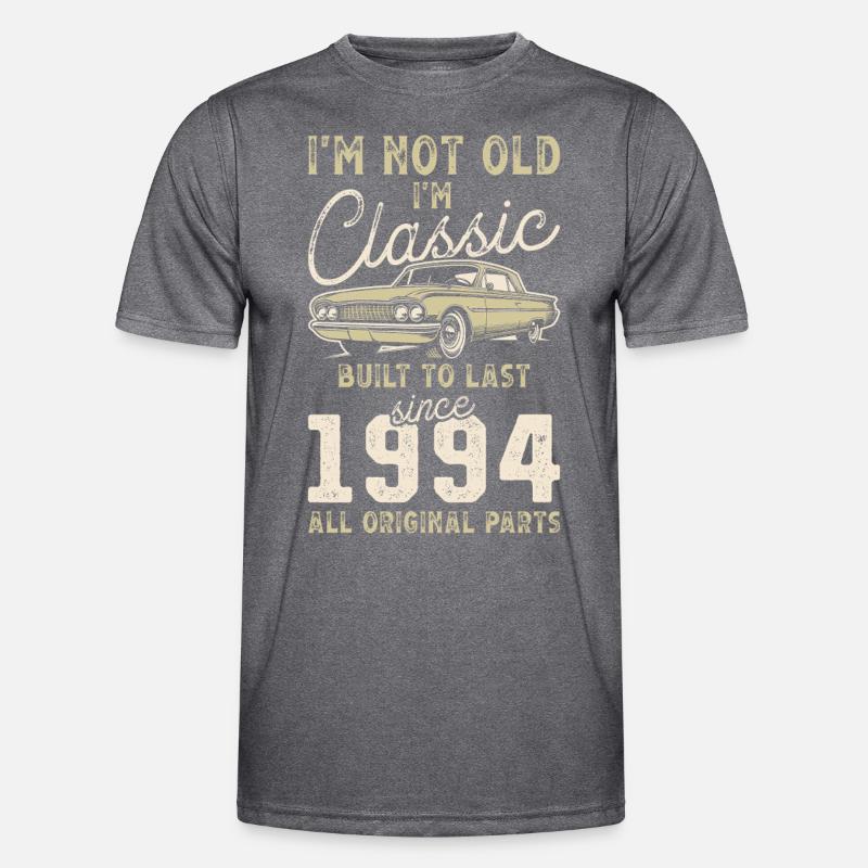 Geboren 1994 Geburtstag Oldtimer Männer Funktions-T-Shirt