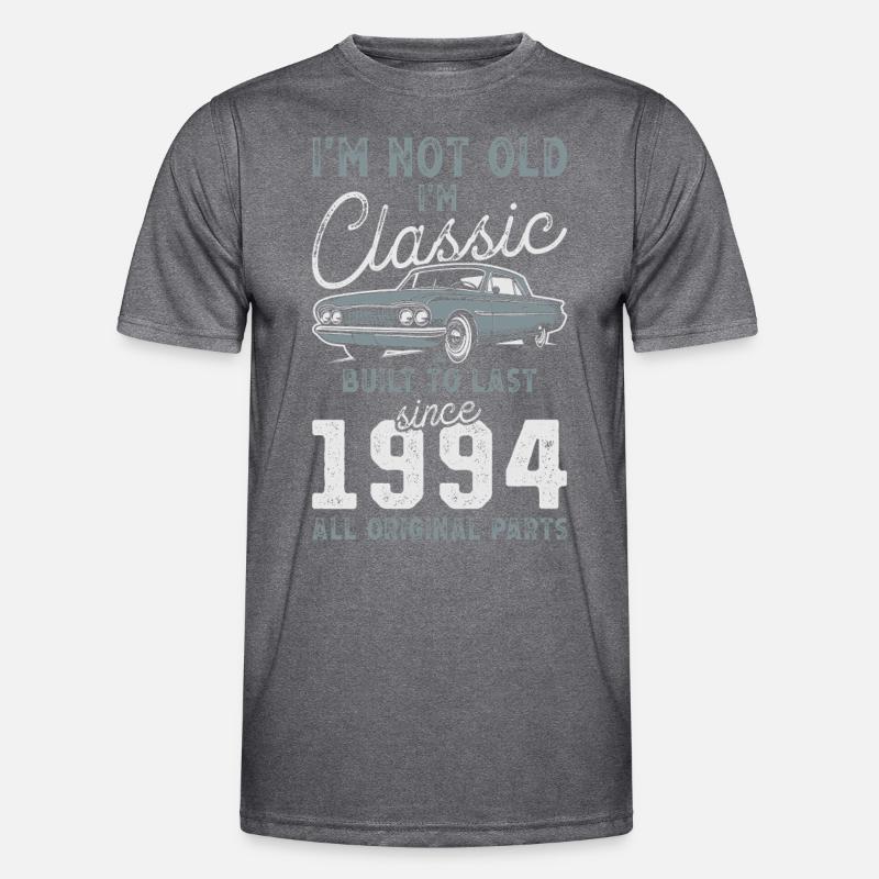 Geboren 1994 Geburtstag Oldtimer Männer Funktions-T-Shirt