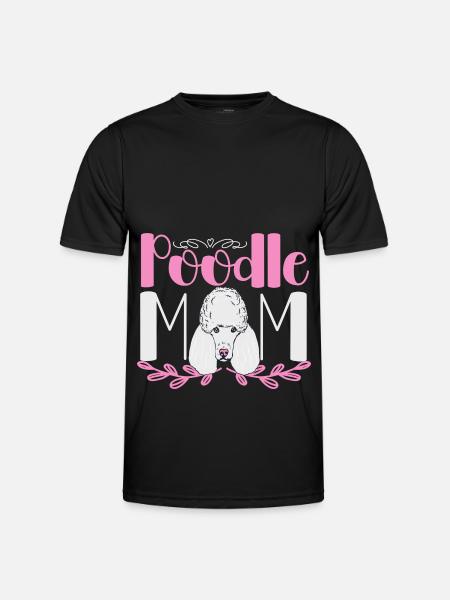 Poodle Mama Dog Poodle Mama - Men's Functional T-Shirt - black