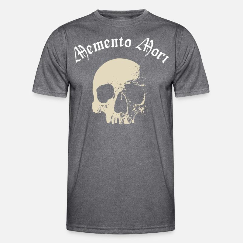 Morbid Gothic Skull Men's Functional T-Shirt