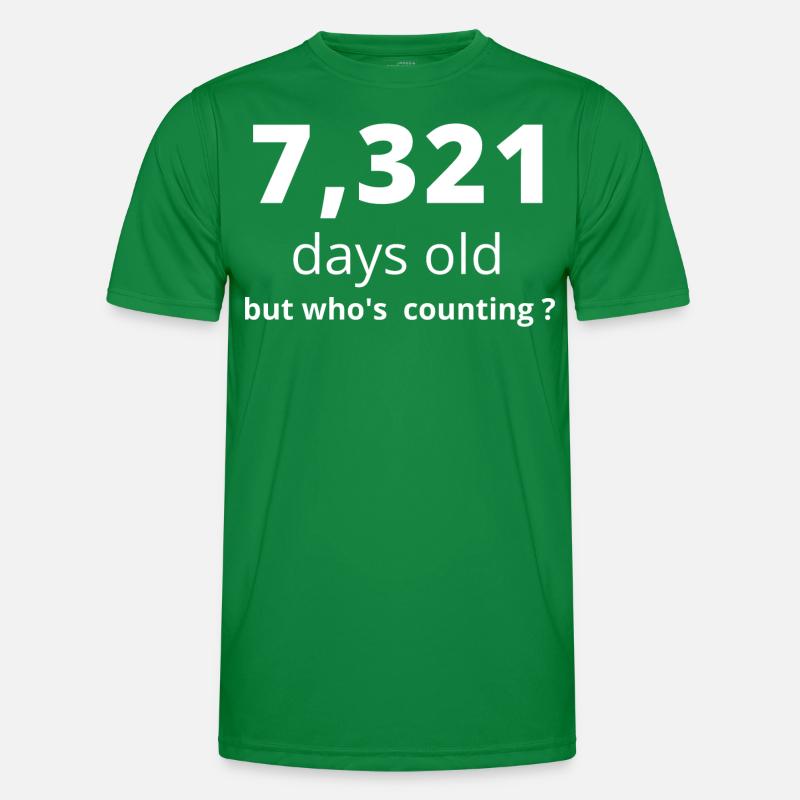 20e anniversaire T-shirt sport Homme