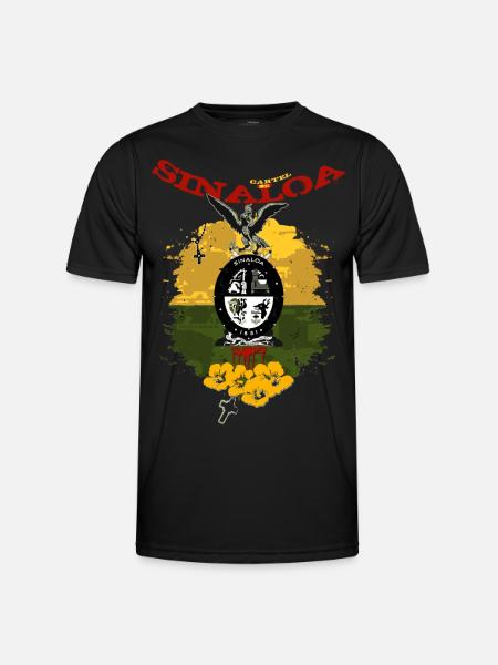 Sinaloa Mexico - Men's Functional T-Shirt - black