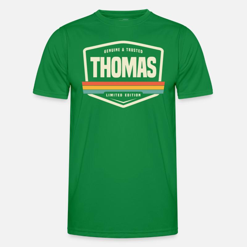 Thomas Drôle de nom authentique et de confiance Thomas T-shirt sport Homme