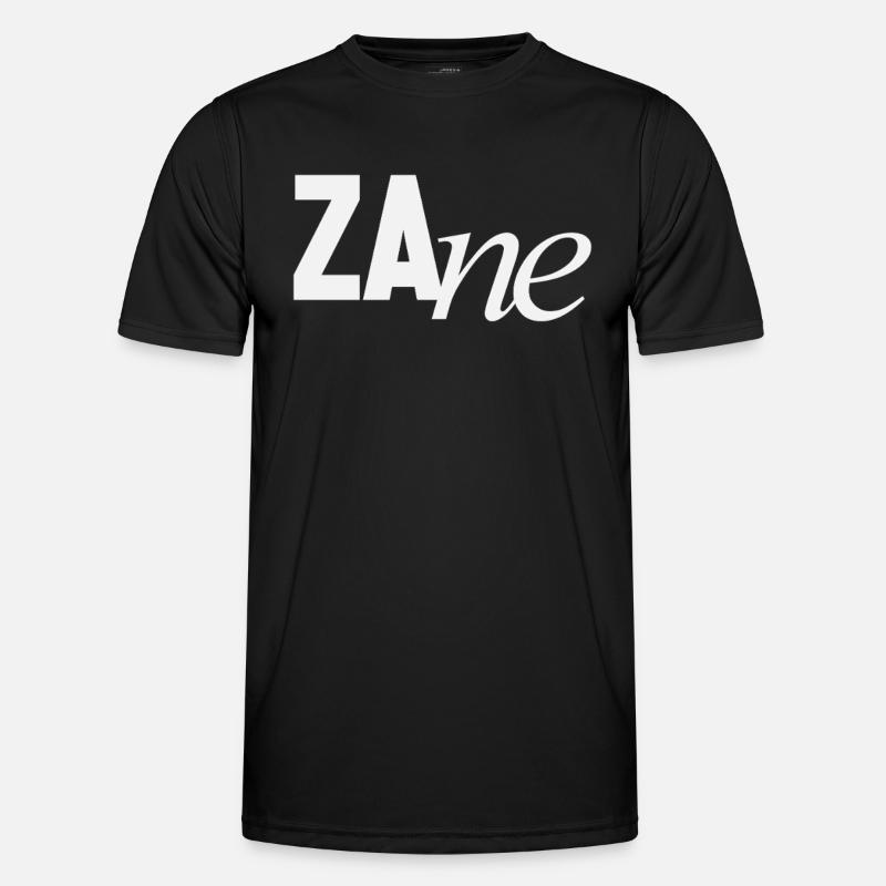 Zane Personal Name - Men's Functional T-Shirt - black