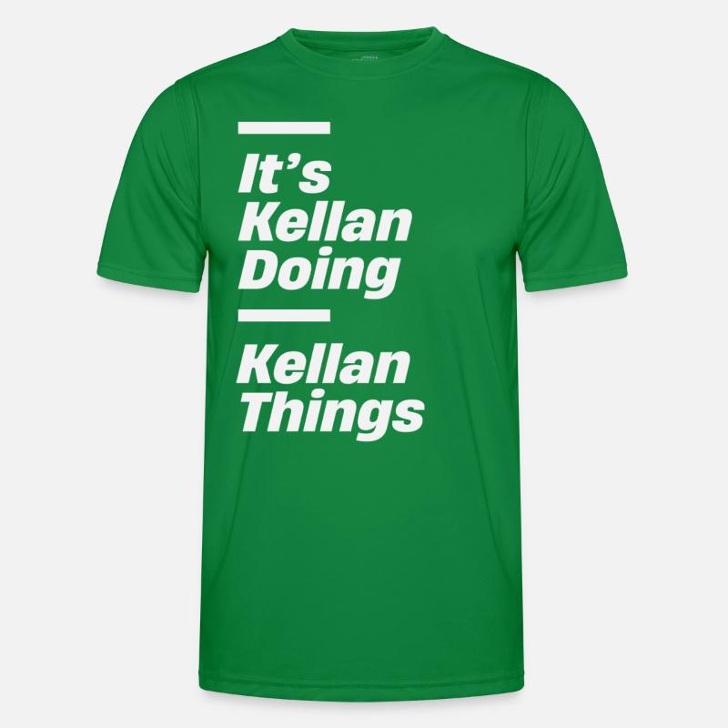 It's Kellan Doing Kellan Things Funny Men's Functional T-Shirt