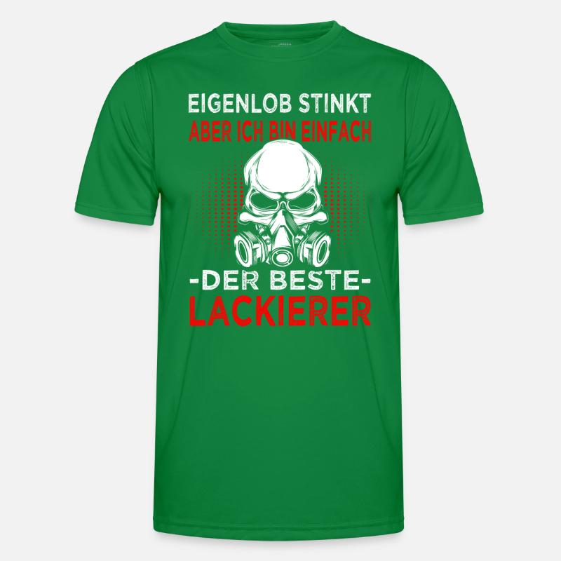 Ich bin einfach der beste Lackierer - Maler Männer Funktions-T-Shirt