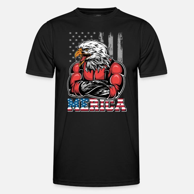 Merica | 4 juillet T-shirt sport Homme