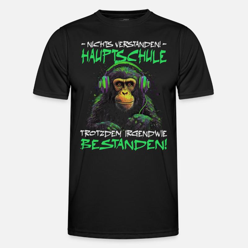 Hauptschule bestanden - Schulabschluss Männer Funktions-T-Shirt